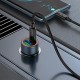 Автомобільний зарядний пристрій Hoco Z57A Glorious Car charger 30W Metal-grey