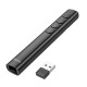 Лазерна указка HOCO GM200 Smart PPT page turning pen Black