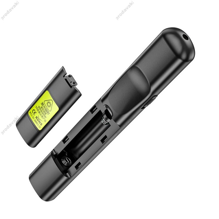 Лазерна указка HOCO GM200 Smart PPT page turning pen Black