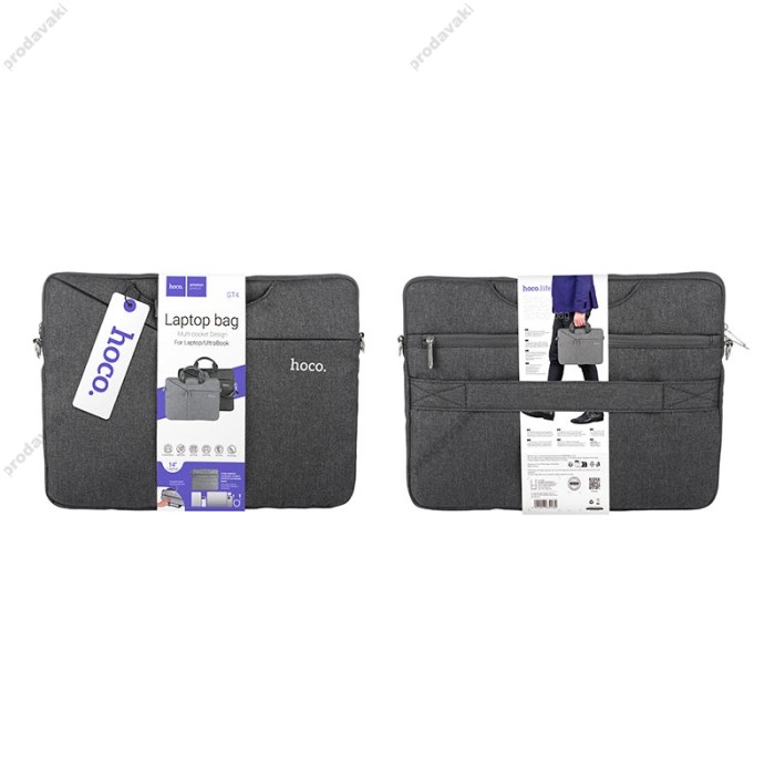 Сумка HOCO GT4 Delight series portable Laptop bag для MacBook ноутбука планшета 13"-14.2" Black