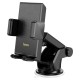 Автомобільний тримач Hoco H49 Precious push-type car holder (center console) Black