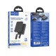 Повербанк портативний акумулятор Power bank Hoco Q24 Elegant MagSafe магнітний 22.5W 10000 mAh Black