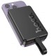 Повербанк портативний акумулятор Power bank Hoco Q24 Elegant MagSafe магнітний 22.5W 10000 mAh Black