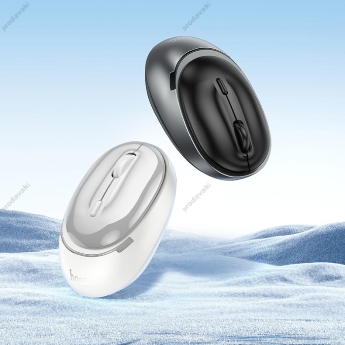 Комп'ютерна Миша Hoco GM34 Mystic six-button dual-mode business wireless mouse BT/2.4G Black