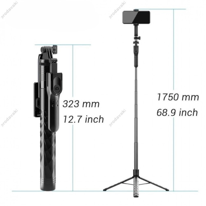 Монопод-трипод CH K28-4 1.75м Black