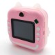 Дитячий фотоапарат моментального друку Children's Digital Print Camera Q5 Pink