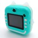 Дитячий фотоапарат моментального друку Children's Digital Print Camera Q5 Blue