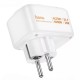 Мережевий фільтр Hoco AC26 2U / 1P / 1C розетка EU 4000W / PD20W / 2USB QC20W White