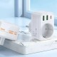 Мережевий фільтр Hoco AC26 2U / 1P / 1C розетка EU 4000W / PD20W / 2USB QC20W White