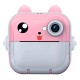 Дитячий фотоапарат моментального друку Children's Digital Print Camera Q5 Pink