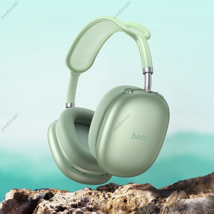 Бездротові Bluetooth навушники Hoco W55 Pleasing BT 5.4 Green