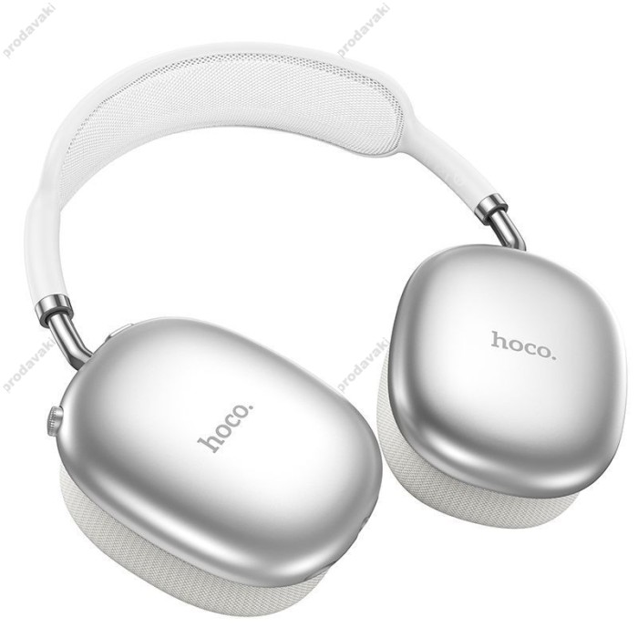 Бездротові Bluetooth навушники Hoco W55 Pleasing BT 5.4 Silver
