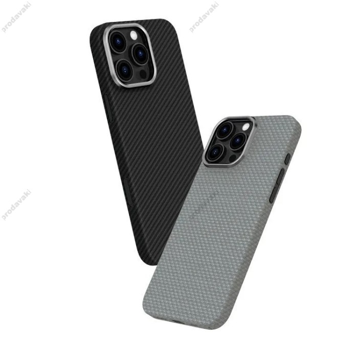 Чохол K-DOO Kevlar Explorer case with MagSafe для iPhone 16 Pro Max Titanium Gray