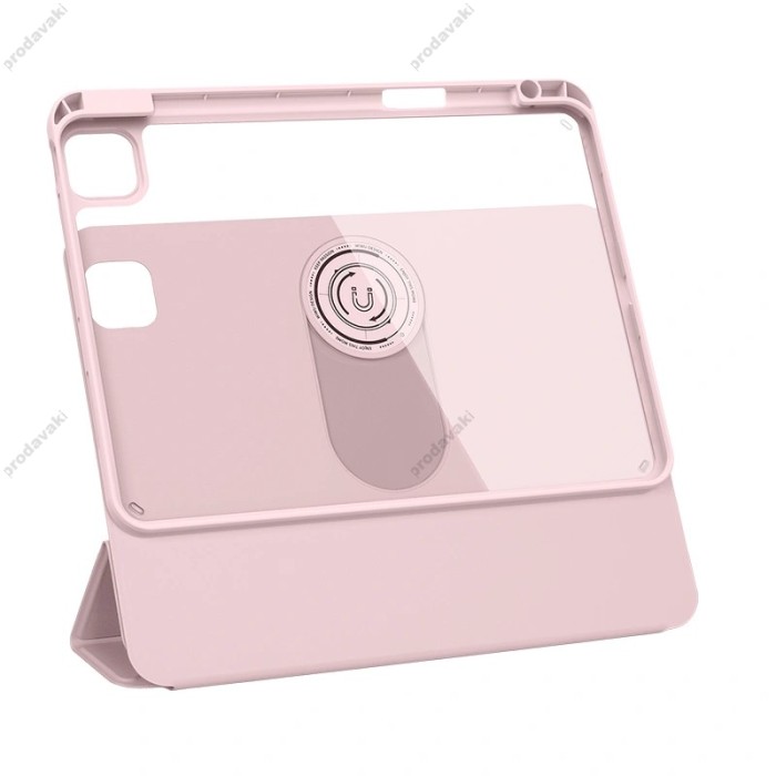 Чохол Wiwu 360 ° Rotation Magnetic Protection Case для планшета Apple iPad Pro 11'' (2024) Pink