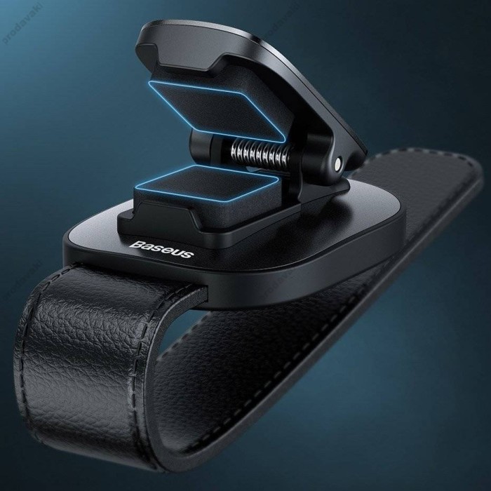 Кріплення для окулярів Baseus Platinum Vehicle Eyewear clip (Pasete Type) Black (ACYJN-A01)