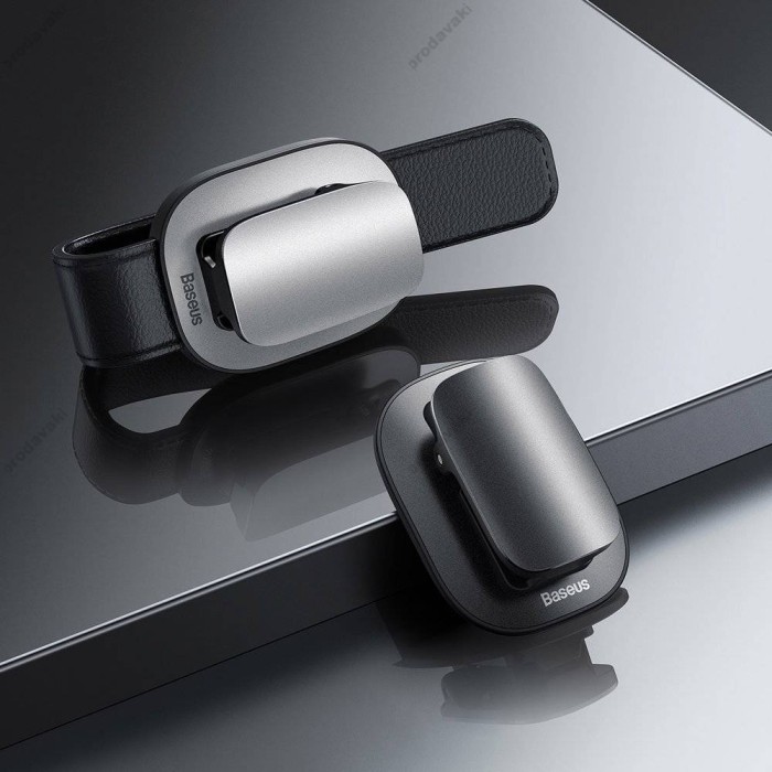 Кріплення для окулярів Baseus Platinum Vehicle Eyewear clip (Pasete Type) Black (ACYJN-A01)