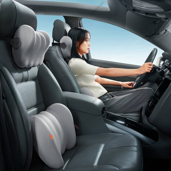Подушка Baseus ComfortRide Series Car Cooling Gel Lumbar Pillow Grey (CNYZ000013)