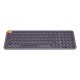 Клавіатура Baseus K01B Wireless Tri-Mode Keyboard 2.4G / BT1 + BT2 2xAAA Battery Grey (B00955504833-00)