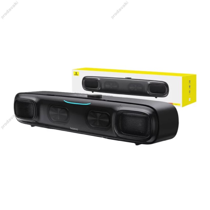 Портативна колонка Bluetooth BASEUS Aequr DS10 Mini Soundbar 5W Black (A20054402111-00) 