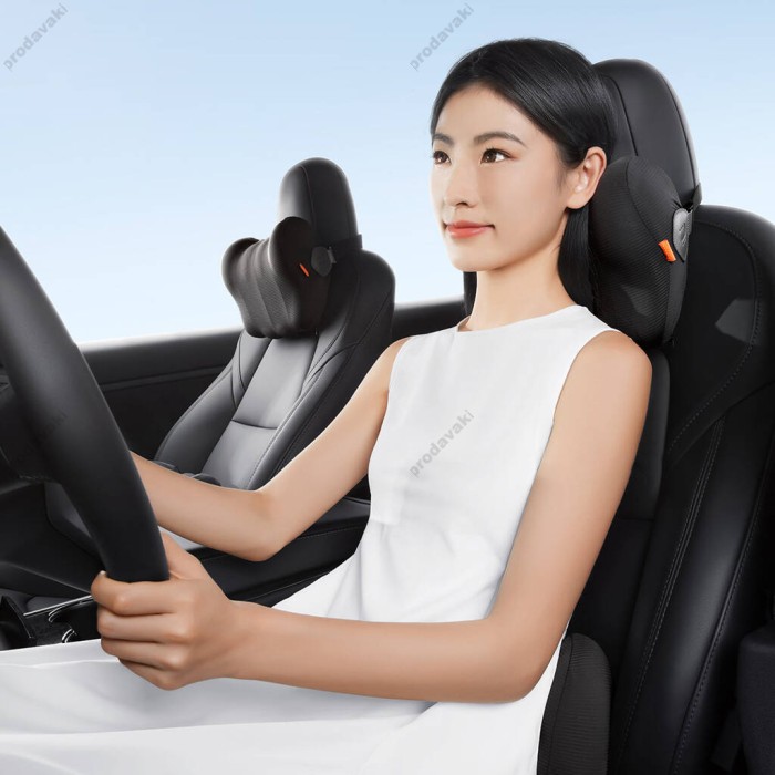 Подушка Baseus ComfortRide Series Car Cooling GEL Headrest Black (C20036402111-00)
