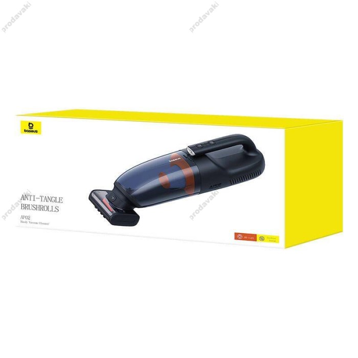 Автомобільний пилосос Baseus AP02 Handy Vacuum Cleaner (6000pa) 25min 1000ml Black C30459600121-00
