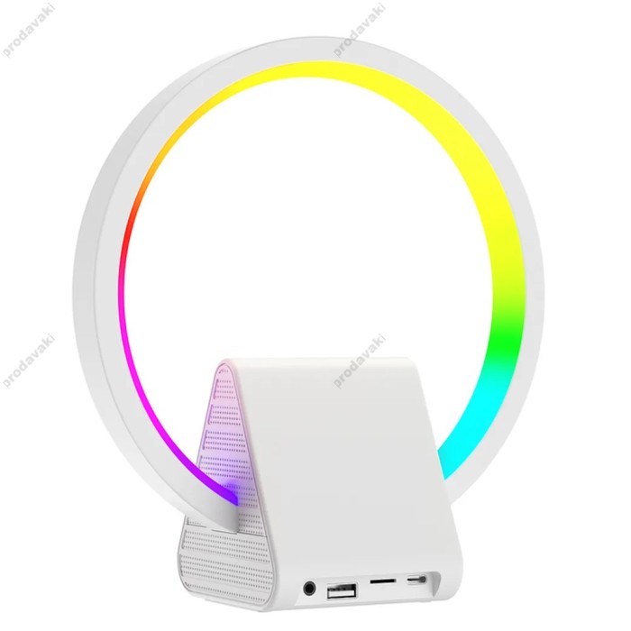 Бездротова зарядка / Колонка WiWU Wi-W021 2 in 1 Wireless charger speaker
