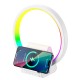 Бездротова зарядка / Колонка WiWU Wi-W021 2 in 1 Wireless charger speaker
