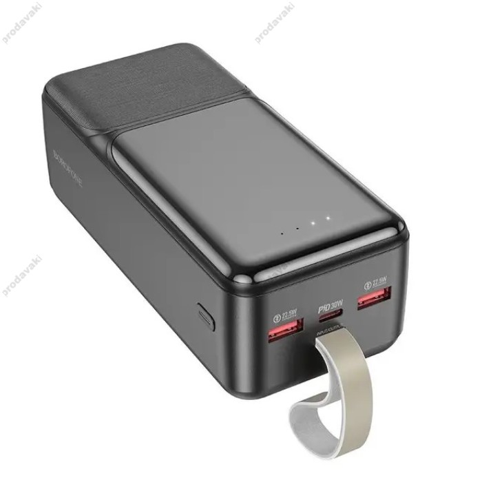 Повербанк портативний акумулятор Power bank BOROFONE BJ33C Creed PD30W 40000 mAh Black