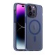 Чохол Frosted with MagSafe for iPhone 15 Dark blue