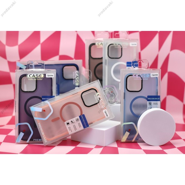 Чохол Frosted with MagSafe for iPhone 14 Plus White