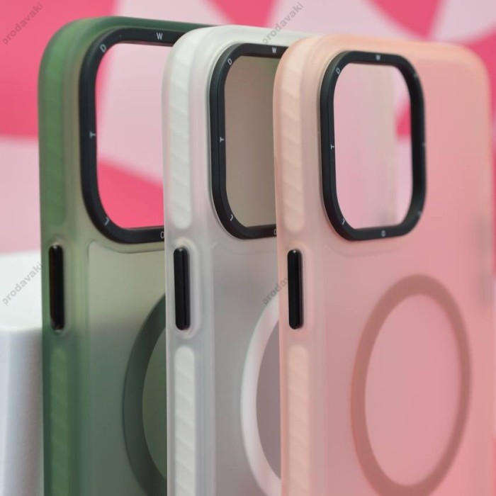 Чохол Frosted with MagSafe for iPhone 14 Plus White
