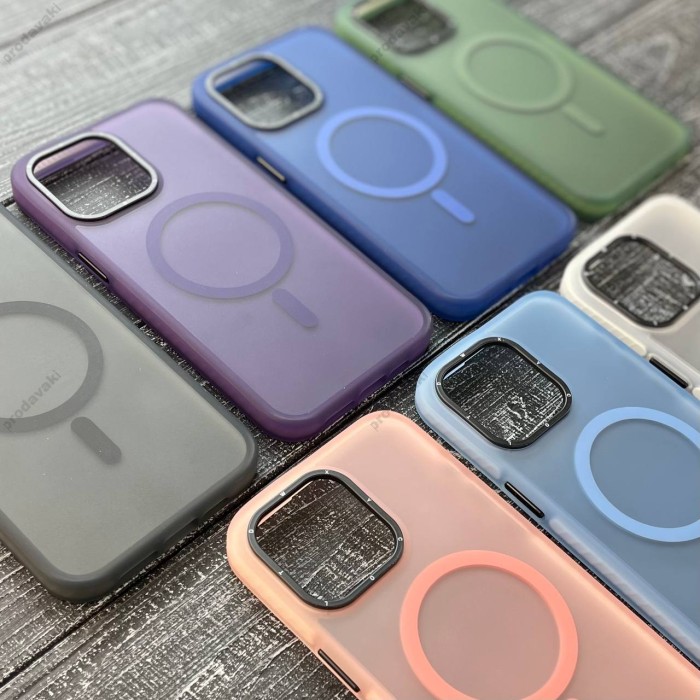 Чохол Frosted with MagSafe for iPhone 14 Plus White