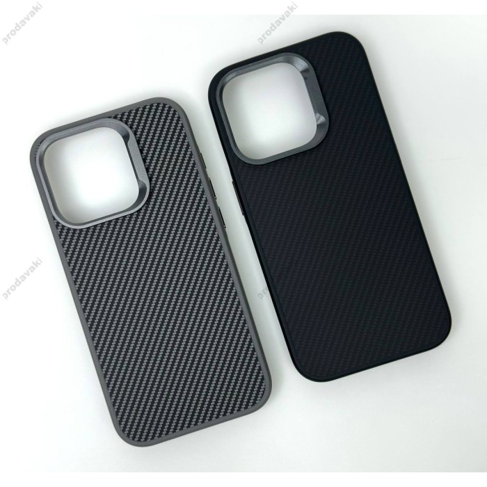 Чохол Kevlar Soft touch with MagSafe для iPhone 12 Pro Max Black