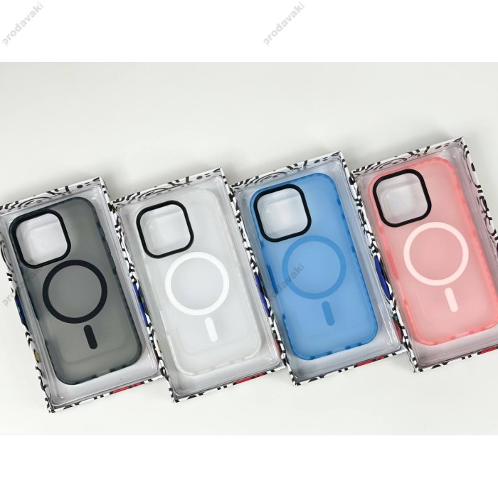 Чохол Frosted with MagSafe for iPhone 14 Plus White