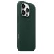 Чохол для iPhone 16 Leather with MagSafe Forest Green (Fit Green)