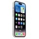 Чохол для iPhone 16 Pro Leather with MagSafe Light Gray