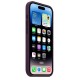 Чохол для iPhone 16 Leather with MagSafe Dark Cherry