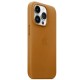 Чохол для iPhone 16 Pro Leather with MagSafe Golden Brown