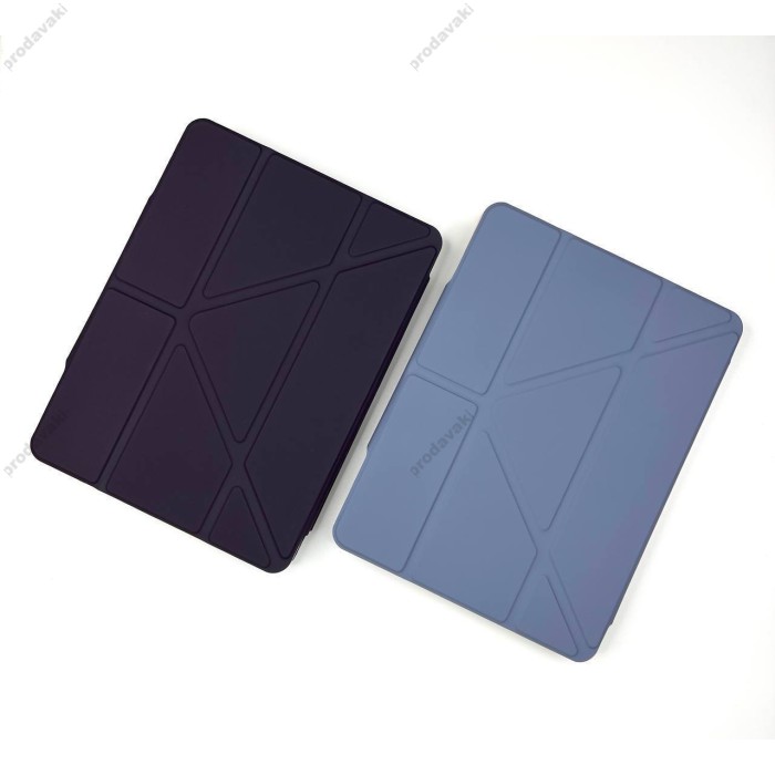Чохол Logfer Origami Smart New pencil groove для iPad Air 11'' (2024) Lavender gray