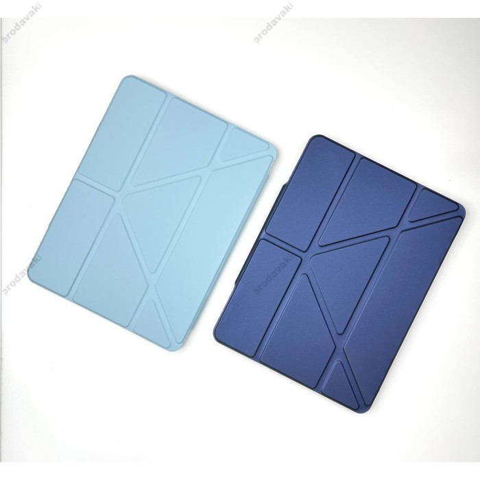 Чохол Logfer Origami Smart New pencil groove Case для iPad 10.9 (10 generation) Blue