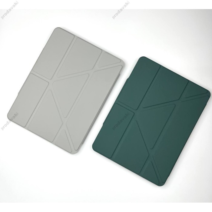 Чохол Logfer Origami Smart New pencil groove Case для iPad mini 6 / 7 Pine Green