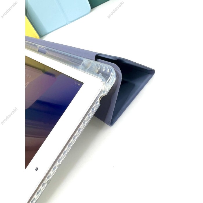 Чохол Logfer Origami Smart New pencil groove Case для iPad 10.9 (10 generation) Blue