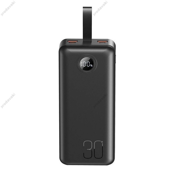 Повербанк портативний акумулятор Power bank XO PR240 Fully 22.5W 30000 mAh Black