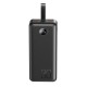Повербанк портативний акумулятор Power bank XO PR240 Fully 22.5W 30000 mAh Black
