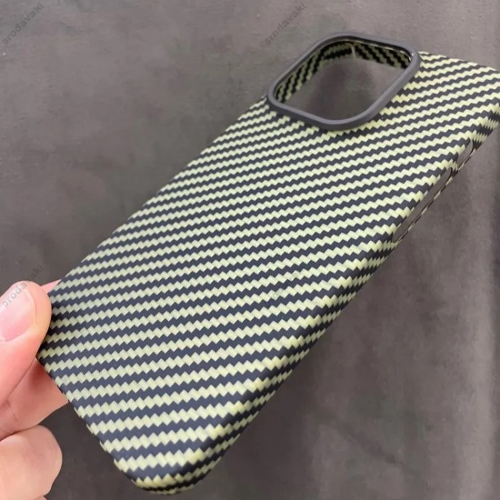 Чохол K-Doo kevlar для iPhone 16 Pro Max Green/Black