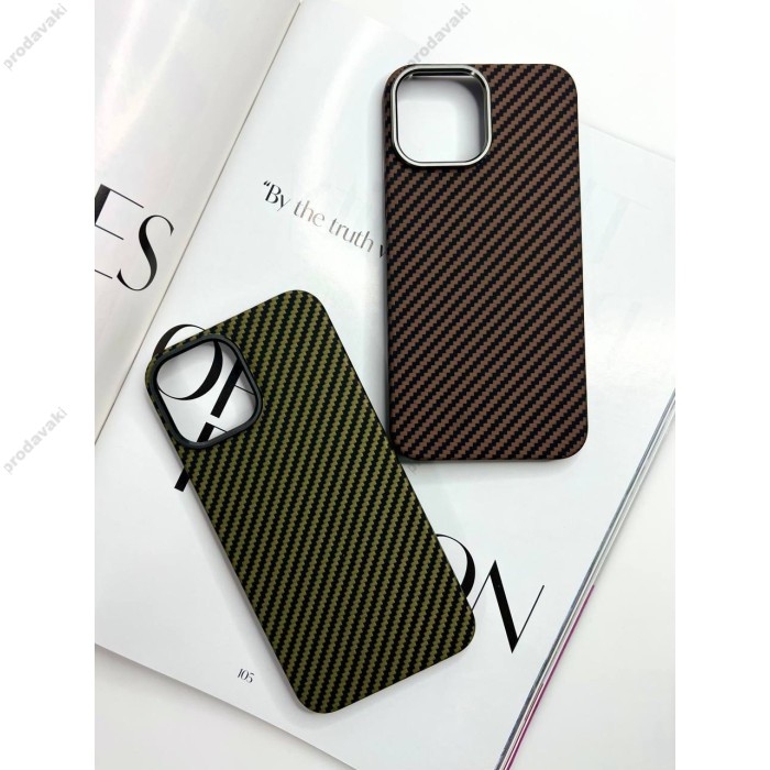 Чохол K-Doo kevlar для iPhone 15 Pro Max Brown/Black