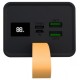 Повербанк портативний акумулятор Power bank XO PR130 22.5W 40000 mAh Black