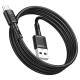 Кабель HOCO X83 USB Micro-USB Victory charging data cable 1m Black