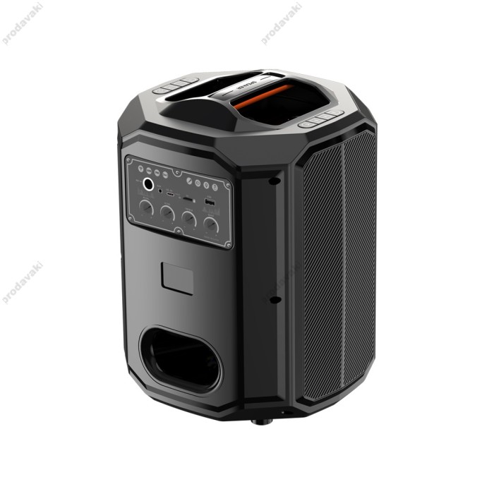 Портативна колонка Bluetooth XO F48 Dual Wheat 8 Phantom RGB Speaker 40W Black
