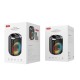 Портативна колонка Bluetooth XO F48 Dual Wheat 8 Phantom RGB Speaker 40W Black